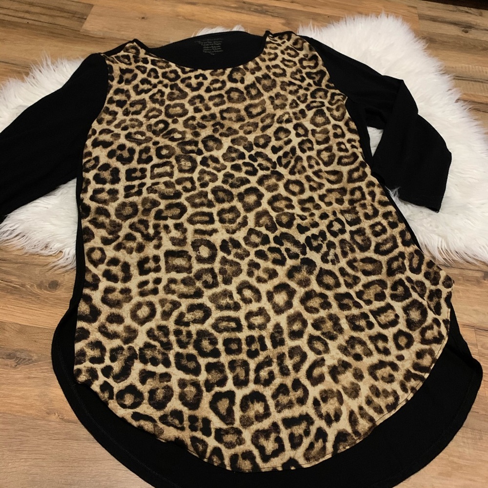 Chico’s Cheetah Print Top
